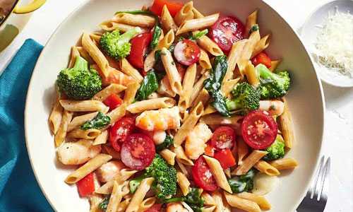 Penne Primavera bowl
