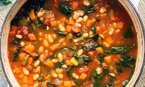 Tuscan Bean Soup bowl